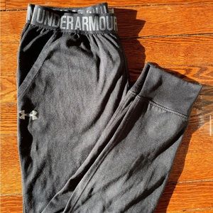 Under amour black joggers